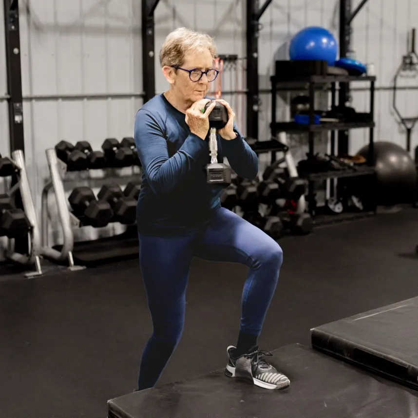 Member performing step up